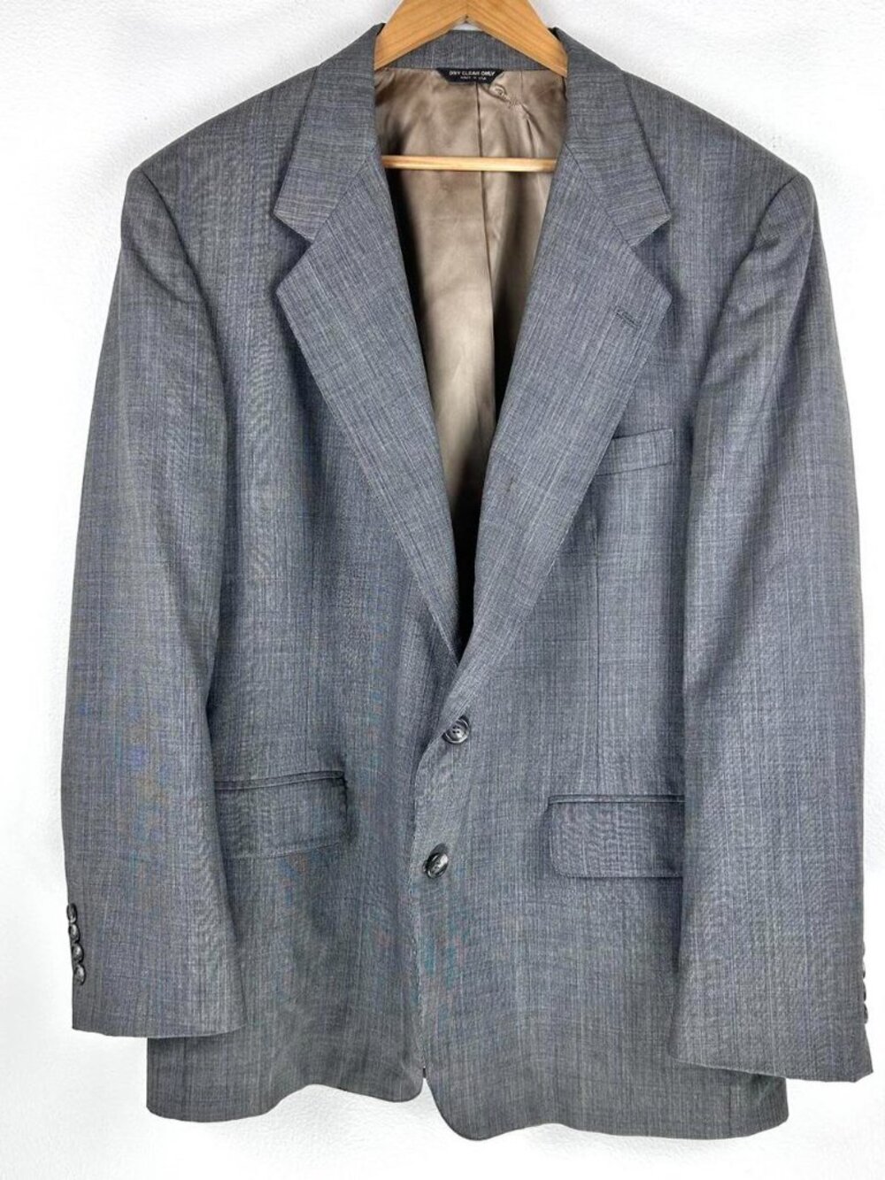 Vtg Bill Blass Men’s Two Button Classic Stripe Blazer